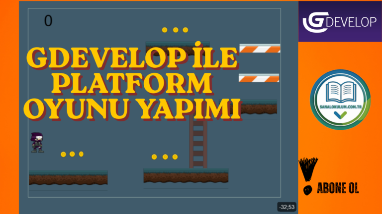 GDevelop ile Oyun Yapımı Kapak